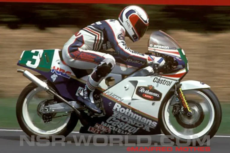 1987 NSR250 NV1D Dominique Sarron © Manfred Mothes/highsider.com