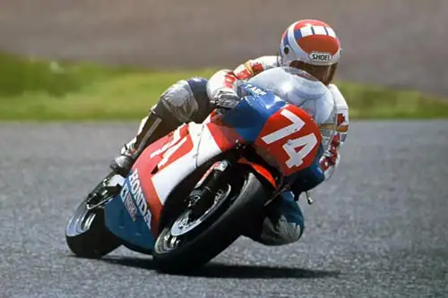 The RS250RW Prototype was developed by Takao Abe during the 1984 All Japan Road Racing championship.
