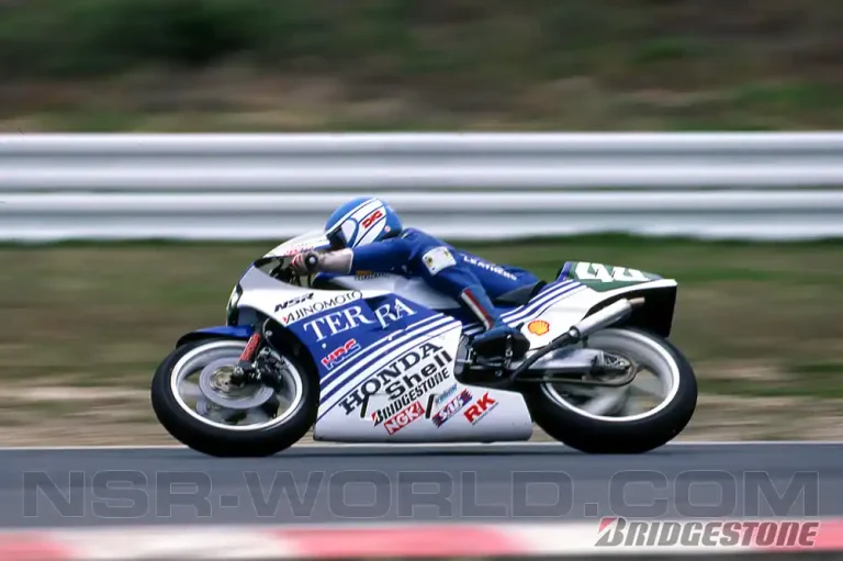 As a wildcard in 1987, Masaru Kobayashi not only won his home GP in Suzuka, but also claimed Bridgestone's first ever win in World GP.