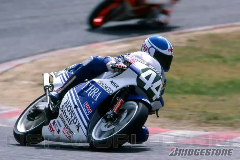 As a wildcard in 1987, Masaru Kobayashi not only won his home GP in Suzuka, but also claimed Bridgestone's first ever win in World GP.