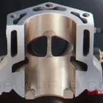 Nikasil barrel with RC Valve open