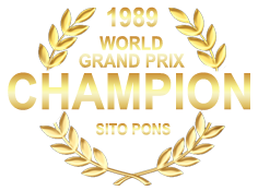 1989 GP250 champion - Sito Pons