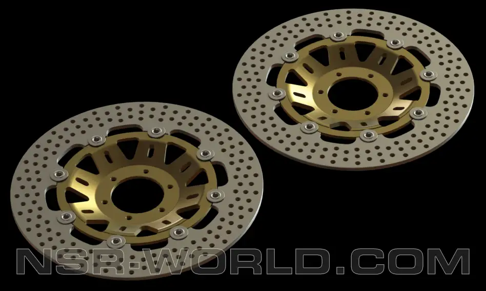 1988 NSR250R discs