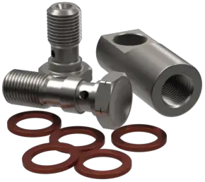 HEL Performance CFA-1 radial master cylinder adaptor
