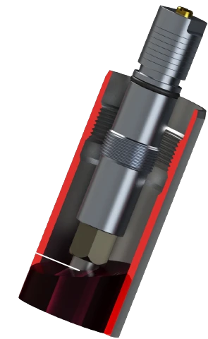 Fork oil level measurement
